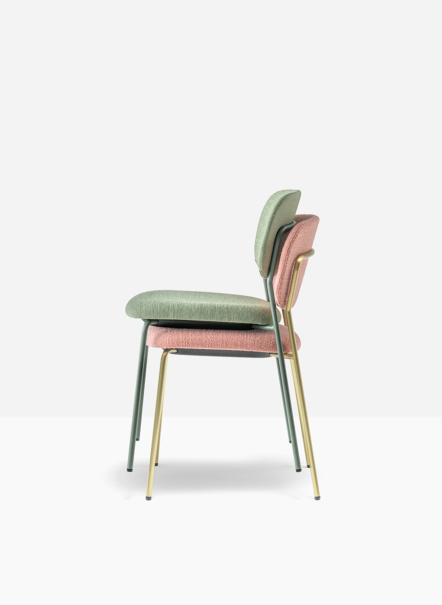 PEDRALI Stuhl JAZZ 3719 gold